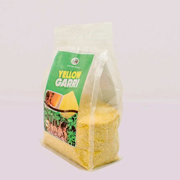 yellow garri aminerufoods side