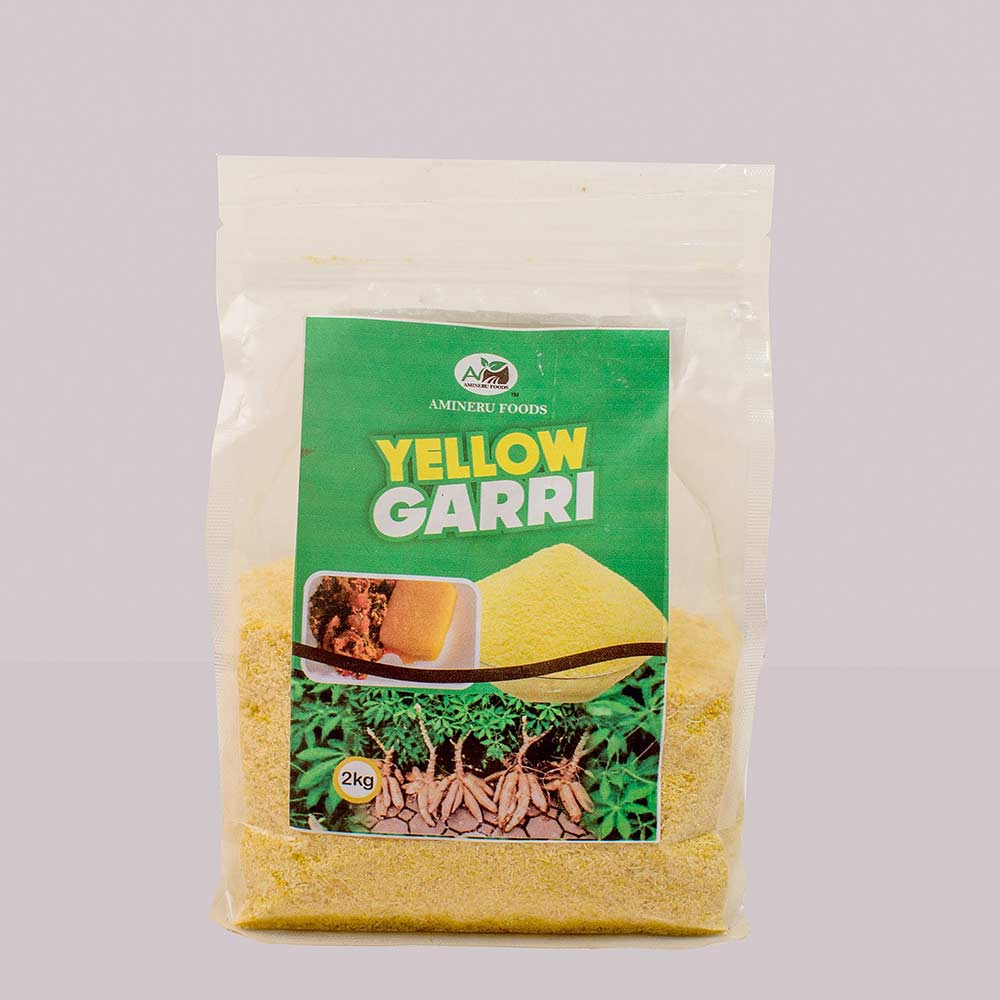 yellow garri aminerufoods product