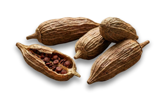 alligator pepper raw material for amineru foods transparent